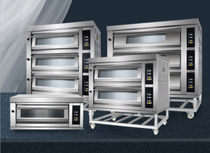 <span class=keywords><strong>Horno</strong></span> de Panadería Comercial Eléctrico Profesional para Pan y Pastelería, con Cuatro Cámaras y Función de Cocción a Gas - Product Image 4