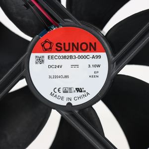 Sunon EEC0382B3-000C-A99 120x120x38มม. 24VDC 130mA 3.1W 2100RPM 93CFM vapo แบริ่งตู้ไฟฟ้าอินเวอร์เตอร์พัดลมระบายความร้อนตามแนวแกน - Product Image 6