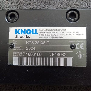 ปั๊มสกรู Knoll รุ่น KTS 25-38-T ปั๊มยางอุตสาหกรรมแรงดันต่ำ - Product Image 4