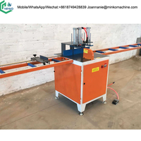 Machine de découpe d'angle pour porte fenêtre, en aluminium, panneau composite, scie d'angle à bois
