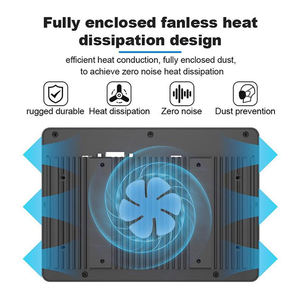 300 500 800 1000 Nits 7 10 pouces 16:9 1024*600 10 points écran tactile capacitif industriel écran tactile moniteur HDM I VGA USB - Product Image 5
