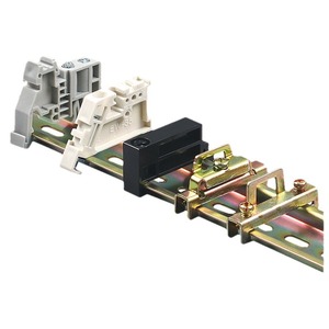 Clip de fixation pour rail de guidage CHKL EW-35, en alliage de zinc, pour bloc de terminaison de distribution d'énergie - Product Image 1