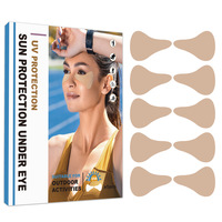 Autocollants de protection solaire pour le visage, autocollants UV pour les yeux pour le golf, ruban de protection solaire, autocollants UV pour les coins des yeux