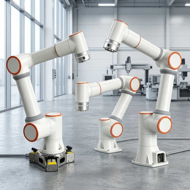 Stable Collaborative Manipulator with PLC and Motor for Automotive Hardware Welding Application
