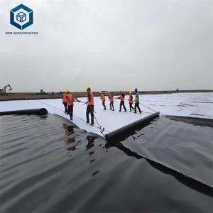 1.5mm HDPE Sheet Concrete Protection Liner Geomembrane for Mining Project in Ecuador