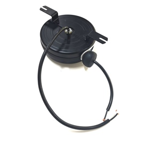 2 lõi 16awg 3m chiều dài treo tường có thể thu vào mở rộng dây Reel tự động tua lại mùa xuân cơ chế - Product Image 6