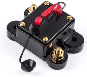 Disjoncteur de protection de surcharge de batterie marine de voiture automatique noire 20A-300A - Product Image 5