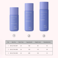 Emballages personnalisés en plastique PET pour huiles essentielles, toniques et sérums capillaires, 100 ml, 150 ml, 200 ml