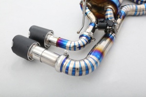 Cao cấp tùy chỉnh 304 thép không gỉ/Titan valved hệ thống ống xả cho Porsche Cayenne 9ya E3 2.9t/3.0t được thiết kế ống xả - Product Image 5