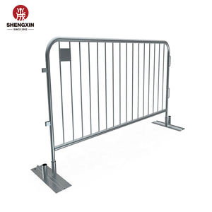 Barrières de haute qualité Barricades de clôture temporaires Barricade en acier pour piétons Barrières de contrôle des foules à vendre - Product Image 5