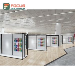 Modern Wig Display Cabinet Wood Glass Multi Layer Shelf Drawer Hairpiece Shop Display Cabinet Unit - Product Image 5