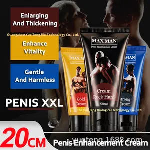 Creme MAXMAN Titan para Massagem Peniana Masculina 50ml Produtos para Adultos Manutenção Uso Externo Modelo B011 Comércio Exterior - Product Image 2
