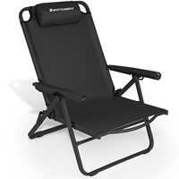 Chaise de plage pliable en alliage d'aluminium, chaise de pêche portable moderne, chaise de camping d'extérieur
