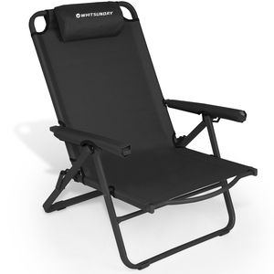 เก้าอี้พับอลูมิเนียมอัลลอยด์สำหรับสวน ชายหาด ตกปลา เฟอร์นิเจอร์กลางแจ้งทันสมัยสำหรับการตั้งแคมป์ - Product Image 1