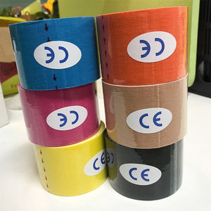 Vente en gros de ruban adhésif kinesiologique personnalisé, facile à déchirer à la main, extra collant, pour la thérapie sportive - Product Image 1
