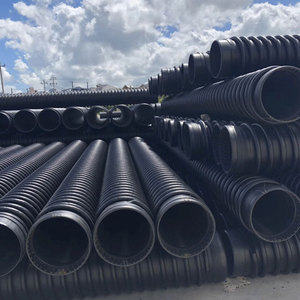 Tuberías Corrugadas Tipo B Reforzadas con HDPE <span class=keywords><strong>para</strong></span> Drenaje de Aguas Residuales Municipales, Estándar ISO, Alto Caudal, Personalizadas, Venta al Por Mayor - Product Image 2