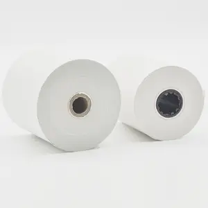 Rollos de papel de recibo de 58GSM, Rollo térmico de 55g, 57mm X 38mm, 80X80, 57X40, sin núcleo
