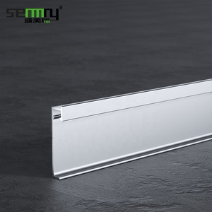 Mẫu Miễn Phí Hợp Kim Nhôm Ván Chân Tường Tường Sàn LED Ốp Chân Tường Bảng Nhôm Led Ván Chân Tường Chiếu Sáng Ốp Chân Tường Dẫn Đèn Sàn - Product Image 6