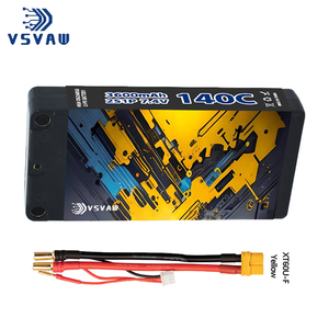 Batterie Lipo VSVAW 2S 7.4V 3600mAh 140C/280C compatible avec les modèles d'escalade de véhicule télécommandé 1/10 batterie au Lithium - Product Image 1