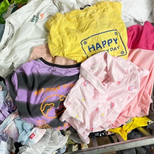 Ropa <span class=keywords><strong>de</strong></span> Verano <span class=keywords><strong>de</strong></span> <span class=keywords><strong>Segunda</strong></span> <span class=keywords><strong>Mano</strong></span> para Niños, Ropa <span class=keywords><strong>de</strong></span> Bebé Usada al por Mayor, Fardos <span class=keywords><strong>de</strong></span> Ropa Usada Mixta para Niños, Paquetes <span class=keywords><strong>de</strong></span> Alta Calidad - Product Image 1