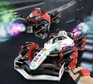 2,4 Ghz 9 canales Control remoto Drift Spray Gesture Watch RC Stunt Car Tracción en las cuatro ruedas de alta velocidad con juguetes ligeros para niños - Product Image 4