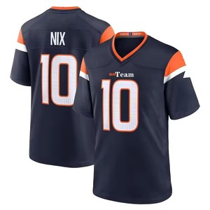 Maglie da Football Americano di Alta Qualità per Uomo Denver, Abbigliamento Sportivo, Magliette Ricamate con Logo Cucito, Personalizzabili - Product Image 2