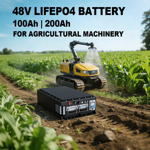 แบตเตอรี่ลิเธียมกันน้ำ CTS 48V 100Ah 200Ah สำหรับเครื่องจักรกลการเกษตร จัดส่งโดยตรง รับผลิตแบบ OEM/ODM - Product Image 4