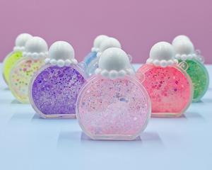 Nouveau design coloré, jouet anti-stress en malteux scintillant, boule anti-stress à presser, porte-clés, cadeau d'anniversaire classique - Product Image 1