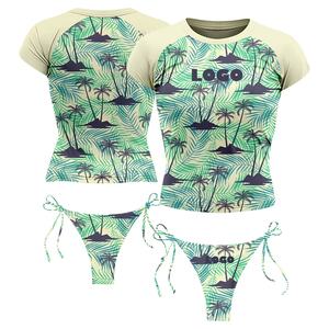 Traje de Baño Personalizado de Moda, Conjunto de Bikini Tanga con Cordones, Traje de Baño de 2 Piezas, Bikini Tanga para Mujer - Product Image 6