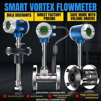 Produsen OEM Flow Meter Vortex Digital Baja Tahan Karat & Kuningan Grosir, Konektivitas Flens, Bersertifikasi CE, Rentang DN15-DN250