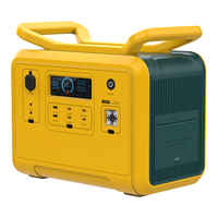 Station d'alimentation portable G1200 960Wh 1200W à onde sinusoïdale pure, générateur solaire LiFePO4 pour