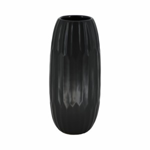 Vaso cilindrico in ceramica, vaso per fiori in gres per soggiorno, camera da letto, ufficio, centrotavola - Product Image 1
