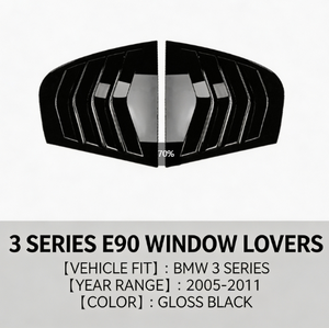 สติ๊กเกอร์ตกแต่งกันชนหลัง AURON 3 Series E90 ปี 2005-2012 ขายส่ง - Product Image 5