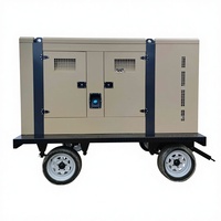 Générateur diesel électrique Weichai 30 kW/37,5 kVA à démarrage automatique, insonorisé ou sur remorque, avec AVR pour usage domestique