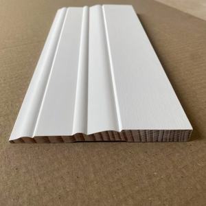 Rodapié Moderno de Diseño Blanco, Moldura Decorativa para Rodapié, Architraves para Uso en Interiores, Molduras para Rodapié - Product Image 2