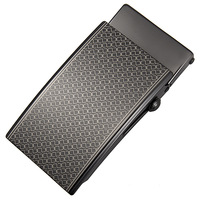 Nouvelle boucle de ceinture décontractée pour homme en alliage de zinc moulé sous pression avec impression par transfert thermique GF36-5122