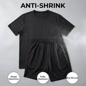 <span class=keywords><strong>Pantaloncini</strong></span> Sportivi Unisex Leggeri Estivi con Effetto Acid Wash, Traspiranti per <span class=keywords><strong>Fitness</strong></span> - Product Image 5