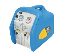 Unité de récupération de réfrigérant portable mini à double cylindre 1 CV, modèle économique, pour R134a, R410A, R22