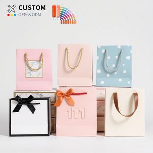 Bolsa de Regalo Personalizable de Papel Kraft Marrón con Laminación e Impresión a Color para Zapatos y Ropa, con Espacio para Logotipo Privado - Product Image 6
