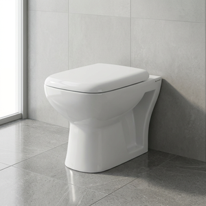 Wall Hung <b>Ceramic</b> Indian EWC Toilet <b>Pan</b> Modern European Water Closet Sanitary Ware Design Collection - Product Image 1