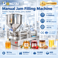 Machine de remplissage et de scellage en sachet d'huile, pour confiture de miel, appareil manuel
