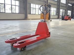 รถยกพาเลทไฟฟ้าแบบกำหนดเองได้ 1500 กก. 1.5 ตัน 3000 ปอนด์ มอเตอร์ AC ขนาดตะเกียบ 1220x685 มม. สำหรับใช้งานภายในอาคาร - Product Image 5