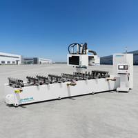 Machine à rainurer et à tenonner le bois CNC automatique haute vitesse JUNRAN JR-4515-5B