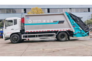 Camion compacteur de déchets Dongfeng 4X2 18m³ neuf et robuste pour les rues principales des villes et l'assainissement urbain - Product Image 3