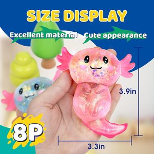 Juguete de descompresión de rebote lento de alta calidad, con diseño de salamandra y textura de malta, para niños, ideal para regalo. - Product Image 3