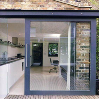 Ventanas Corredizas de Aluminio con Doble Acristalamiento y Puerta de Patio - Balcón Exterior Insonorizado y Resistente al Viento, con Certificación Energy Star, para Uso en Hoteles