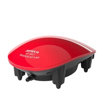 Pompe à oxygène en métal réglable ultra-silencieuse pour petit aquarium domestique et aquarium Aérateur de pisciculture à sortie d'air haute puissance