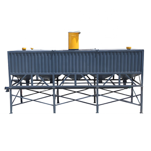 Silo à ciment de type remorque, en forme de boîte, 30 tonnes, entièrement automatique, contrôlé par PLC, mobile, horizontal, en acier au carbone - Product Image 6