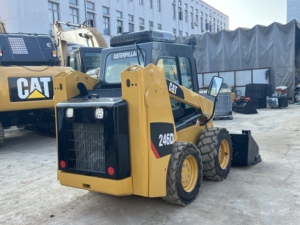 Secondhand CAT 246D Skid Steer Loader, Stable Hydraulic System, In Stock Caterpillar Mini Loader, Versatile <b>Used</b> <b>Machinery</b> . - Product Image 2