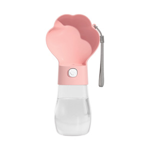 Portable Dog Water Bottle With Claw Design <b>Large</b> Opening Lightweight Pet Drinking <b>Cup</b> For Outdoor Walks And Travel Use - Product Image 4